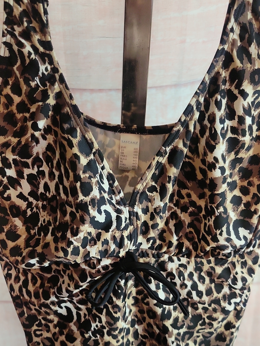Lascana Leopard Print Tankini Top - Picture 2 of 5